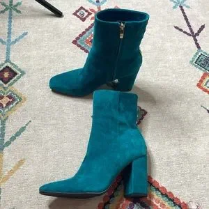 Nine West Adea Heeled Booties - Women's Ankle Boots With Block Heel